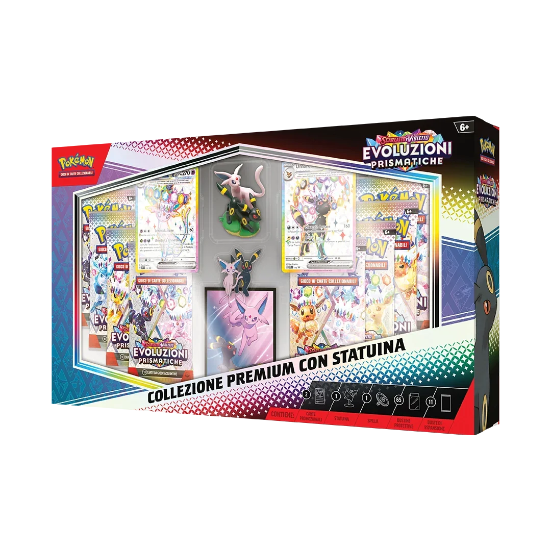 Collezione Premium con Statuina dell'espansione Scarlatto e Violetto - Evoluzioni Prismatiche