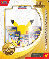 Collezione Raccoglitore Pokémon 30° Anniversario italiana con binder esclusivo Pikachu e 5 buste dell'espansione Pokémon GCC.