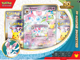 Collezione Sylveon ex Pokémon 30° Anniversario IT con carta promo di Sylveon ex, carta gigante e 4 buste Pokémon GCC