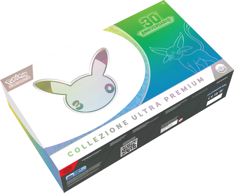 Collezione Ultra Premium Espeon Pokémon 30° Anniversario IT confezione ufficiale del Pokémon Gioco di Carte Collezionabili