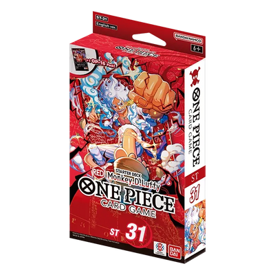 One Piece Card Game ST-31 Starter Deck Monkey D. Luffy (Red) ENG