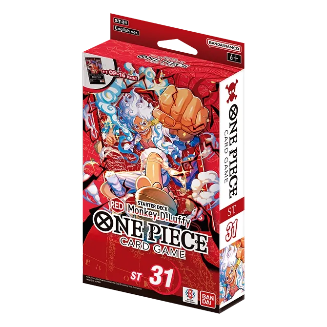 One Piece Card Game ST-31 Starter Deck Monkey D. Luffy (Red) ENG