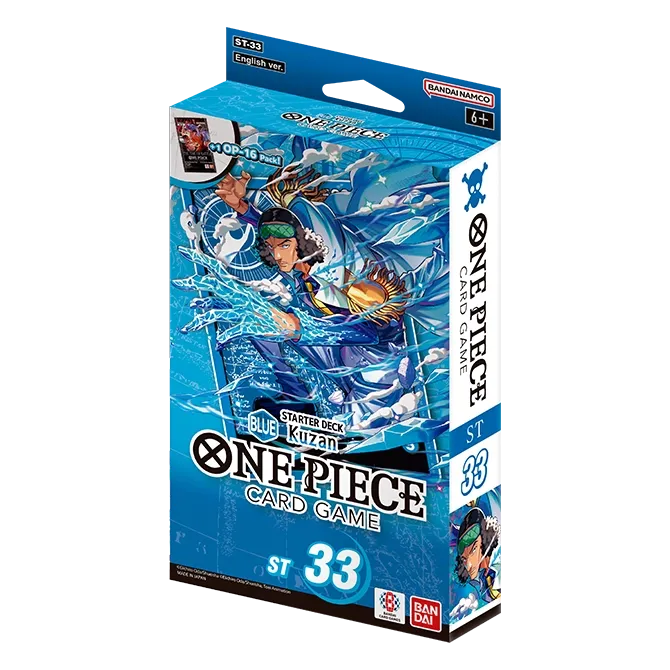 One Piece Card Game ST-33 Starter Deck Kuzan (Blue) ENG
