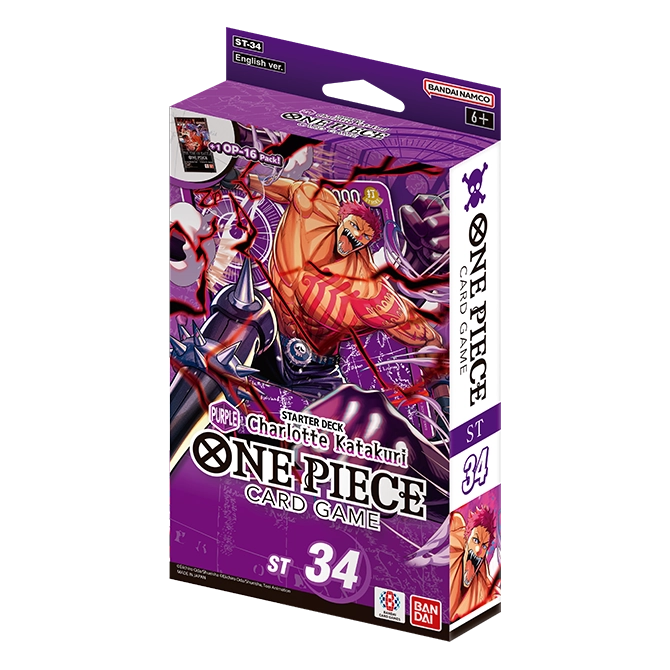 One Piece Card Game ST-34 Starter Deck Charlotte Katakuri (Purple) ENG