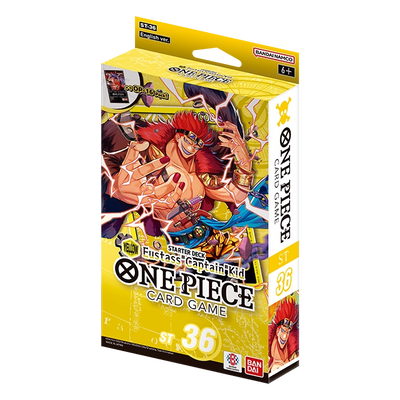 One Piece Card Game ST-36 Starter Deck Eustass Captain Kid (Yellow) ENG