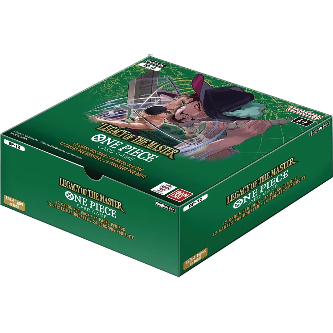 One Piece OP12 Legacy of The Master Display Box 24 Booster ENG
