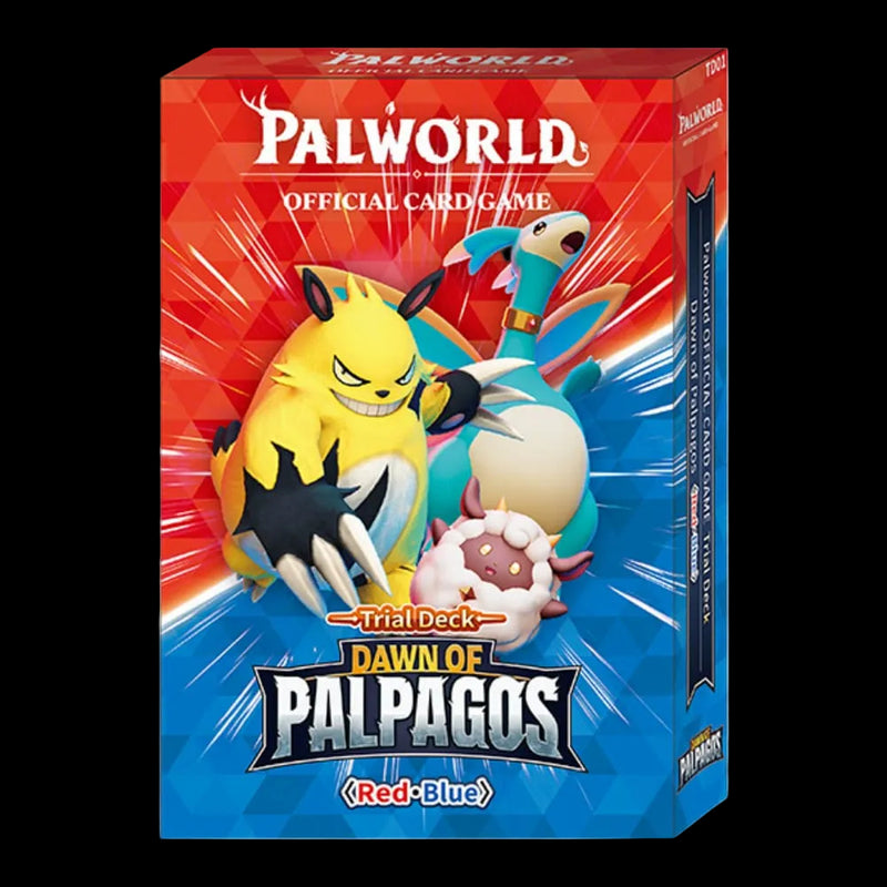 Palworld TD01 Dawn of Palpagos Trial Deck Red Blue ENG