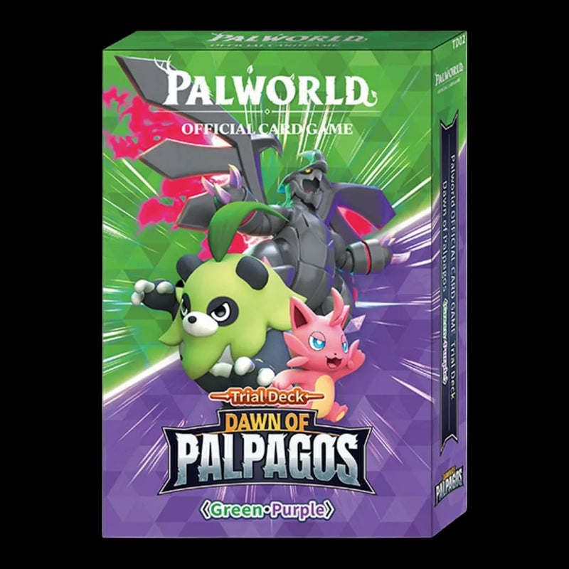 Palworld TD02 Dawn of Palpagos Trial Deck Green Purple ENG