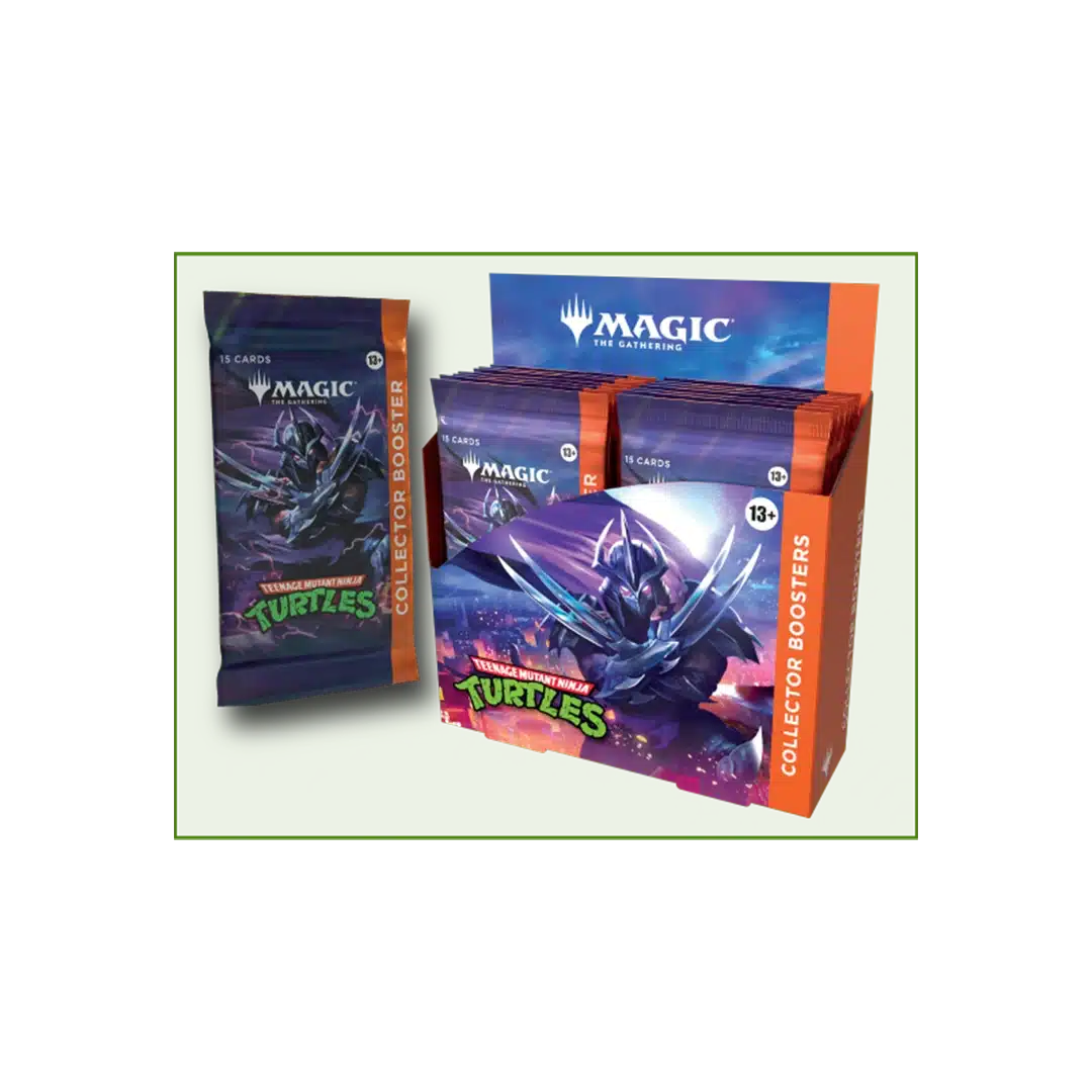 Magic: The Gathering Teenage Mutant Ninja Turtles Collector Booster Box 12 Packs Collectible Trading Card Game (ENG)