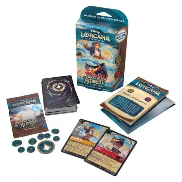 Lorcana Mare di Azzurrite | Starter Deck Ambra/Rubino ITA - immagine 2