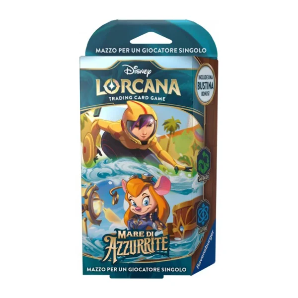 Disney Lorcana Mare di azzurrite | Starter Deck Smeraldo/Zaffiro ITA