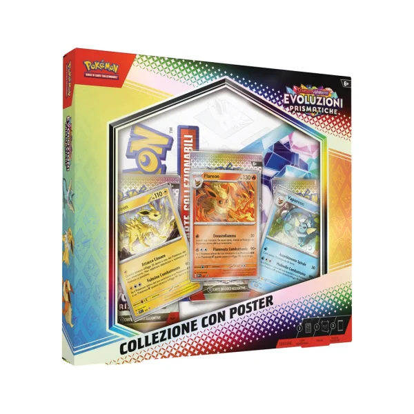Pokemon Evoluzioni Prismatiche | Collezione con Poster ITA