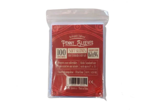 Penny Sleeves - Bustine Protettive 67x94mm 100pz. Soft Per Carte Misura Standard