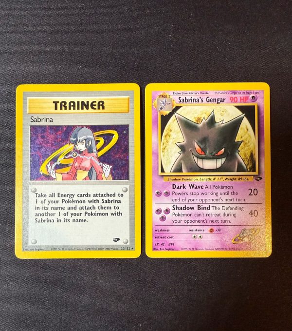 Sabrina (GC 20) Sabrina's Gengar (GC 29)