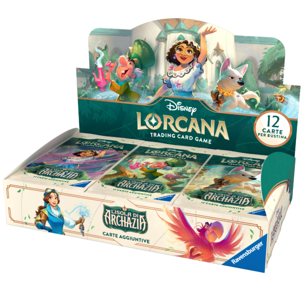 Lorcana - L'Isola di Archazia - Booster Pack Display da 24 Buste (ITA)