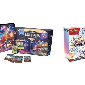 Pokemon Evoluzioni Prismatiche | Bundle 6 Bustine ITA + Lorcana Azurite Sea | Stitch Gift Set ENG
