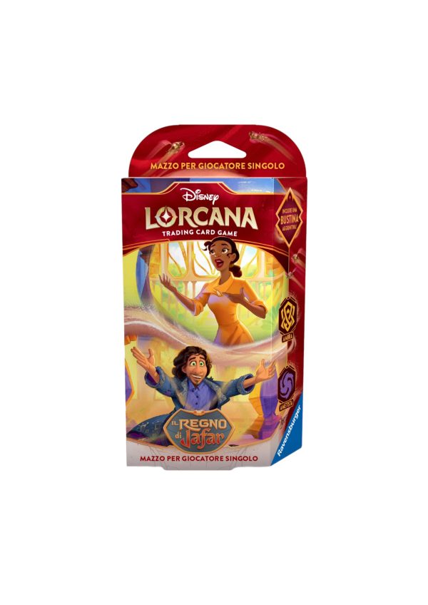 Disney Lorcana TCG - Reign of Jafar - Il Regno di Jafar - Starter Deck Ambra/Ametista - ITA