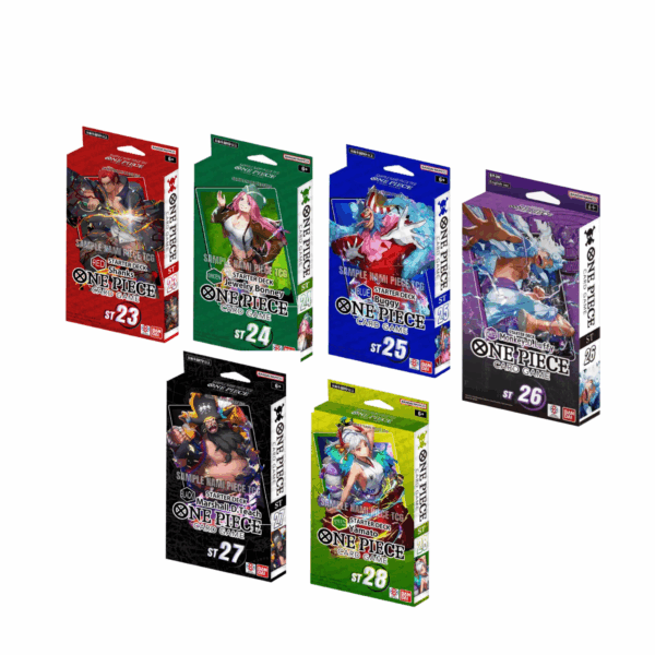 One Piece Starter Deck Bundle Deck da ST23 a ST28 ENG